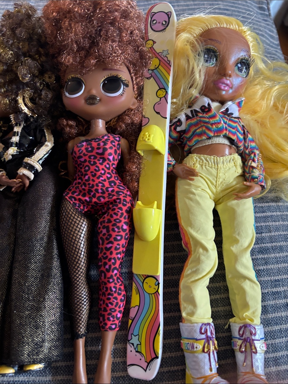 Bundle of 3 L.O.L. Dolls